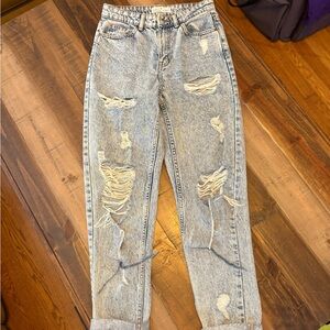 Primark Distressed Blue Jeans